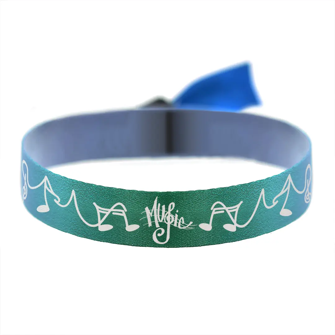 pulseras personalizadas para festivales, ferias y eventos musicales