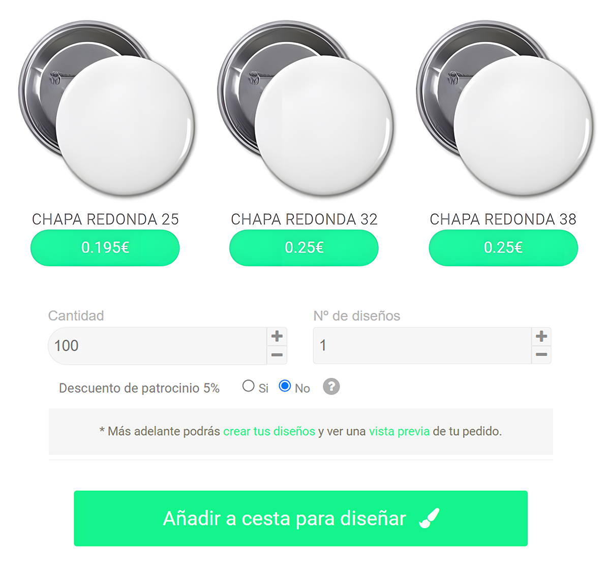 Comprar Chapas Personalizadas