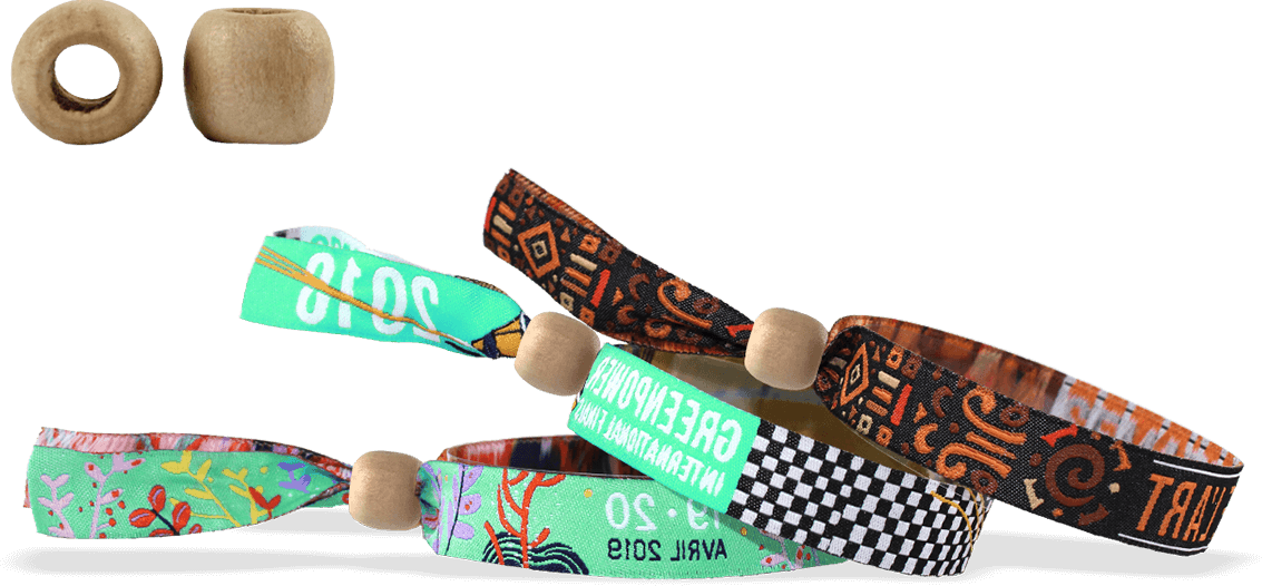 Pulseras de Tela Personalizadas