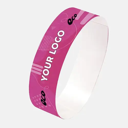 Pulseras Tyvek personalizadas 25mm
