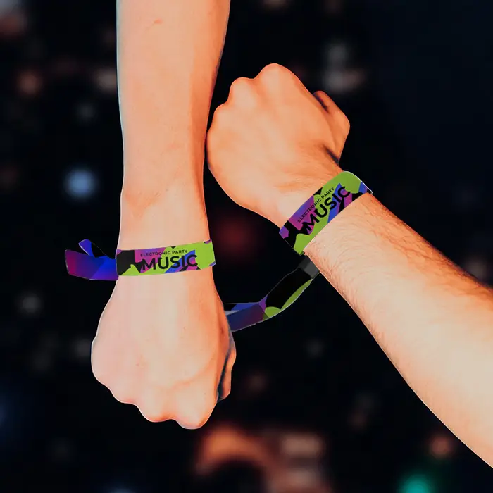 Pulseras de tela personalizadas 28cm