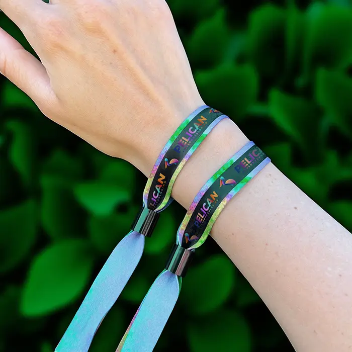 Pulseras de tela personalizadas 28cm