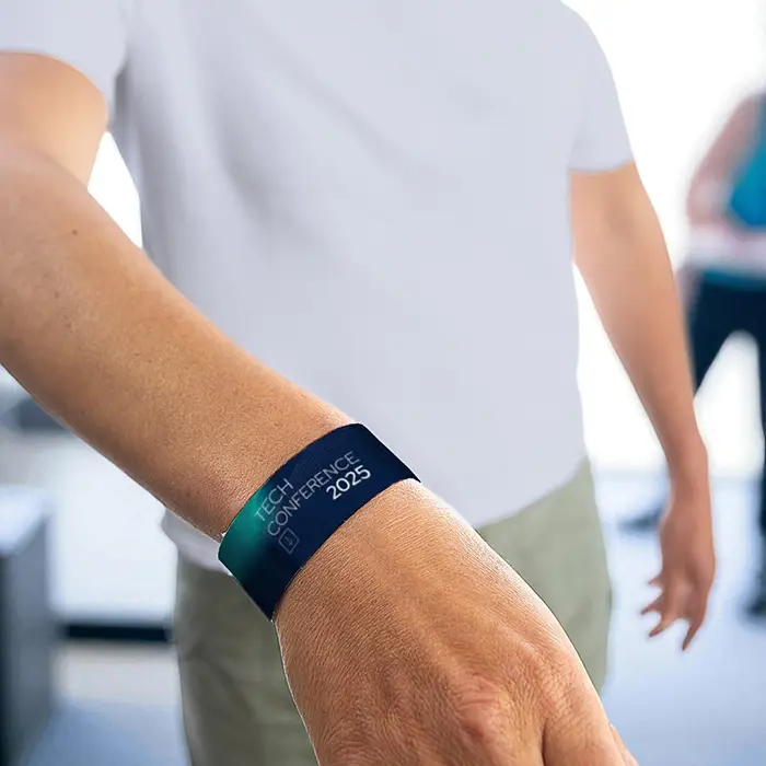 Pulseras Tyvek personalizadas 19mm