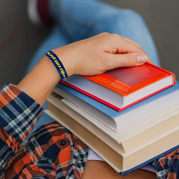 Pulseras de tela personalizadas 28cm